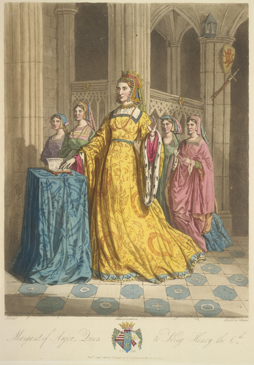Rainha Margaret de Anjou, ilustração de 