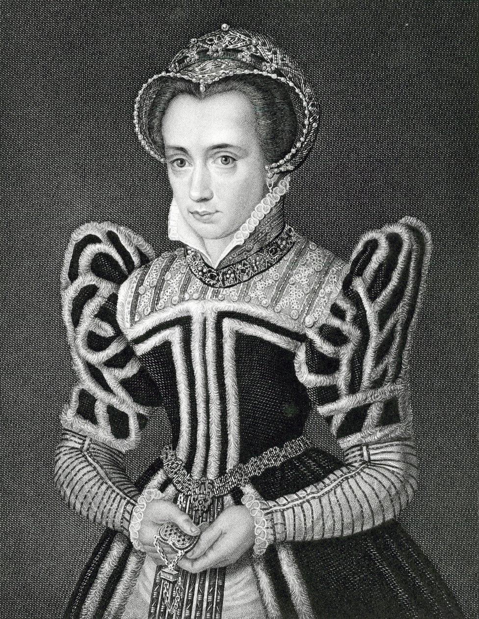 Queen Mary (gravura) de English School