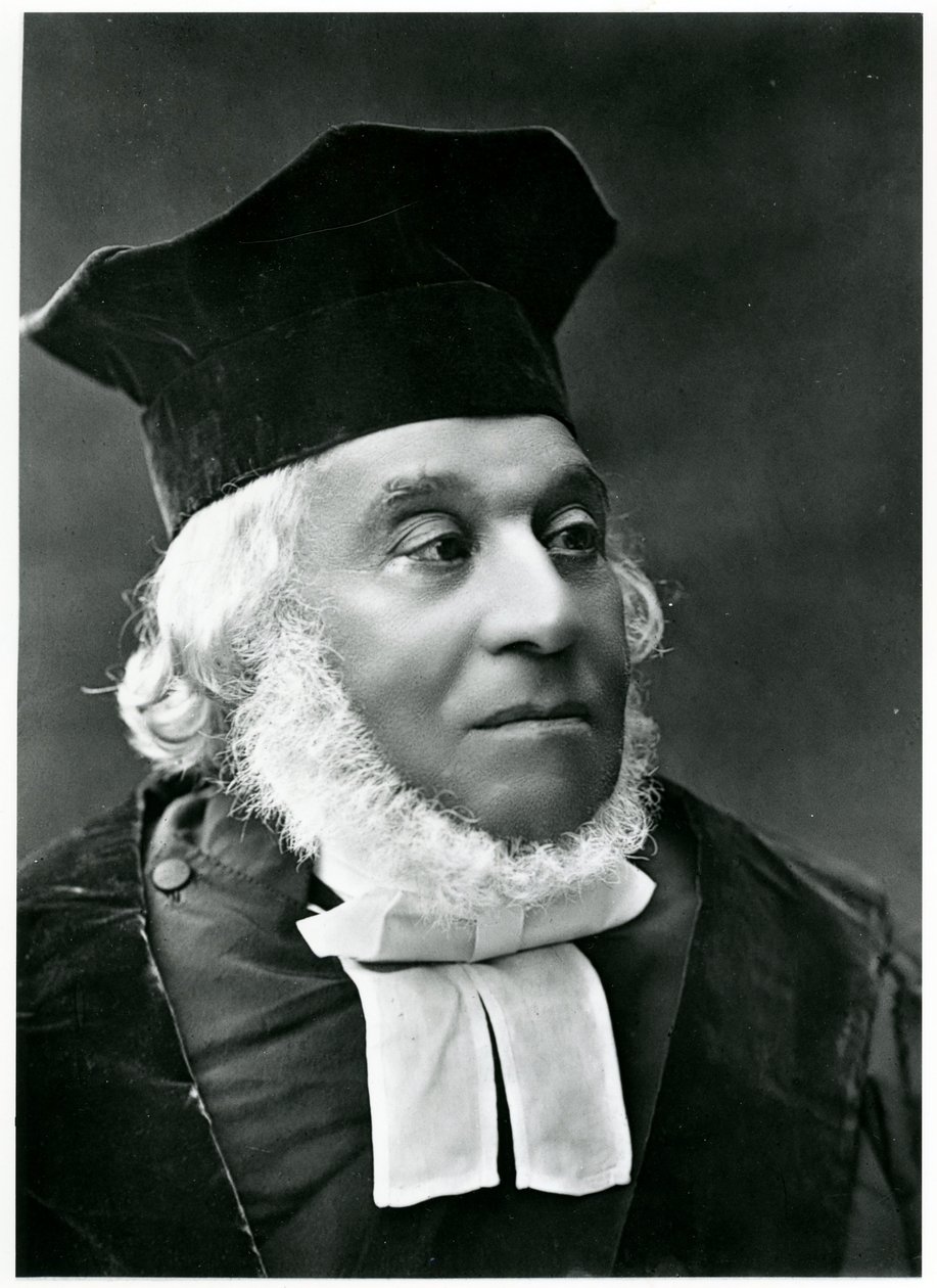 Rabino Nathan Marcus hakohen Adler (1803-90) (foto a p/b) de English School