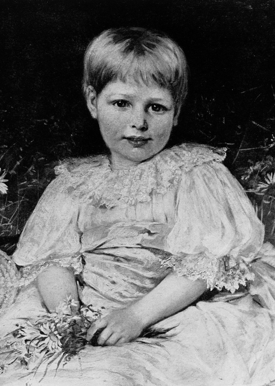 Radclyffe Hall (1896-1943), 5 anos de idade de English School