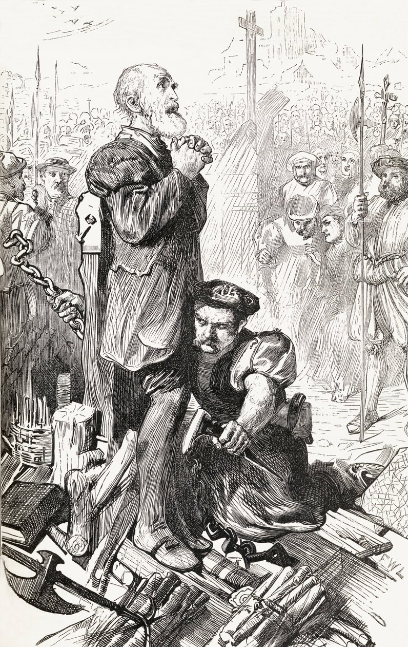 Rawlins White, c.1865 (gravura em madeira) de English School