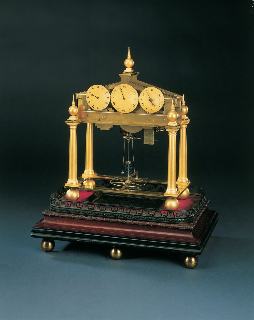 Regulador da tabela de regência, atribuído a John Moxon ou Sir William Congreve, c.1820 de English School