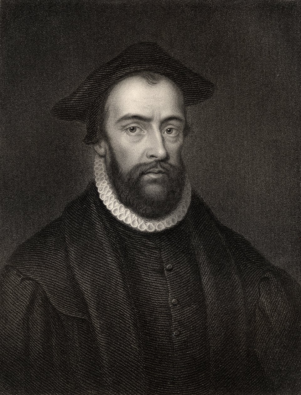 Rev John Bradford, gravado por J. Jenkins, da &39;National Portrait Gallery, Volume I&39;, publicado em 1820 (lito) de English School