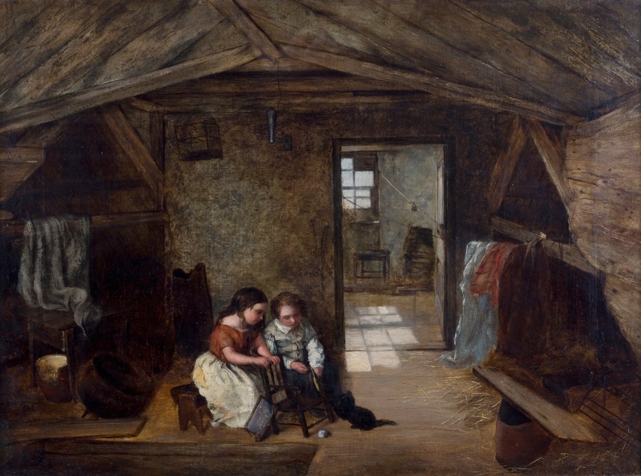 Reverendo John Wesley Estudo, Orphan House, Newcastle, 1856 de English School