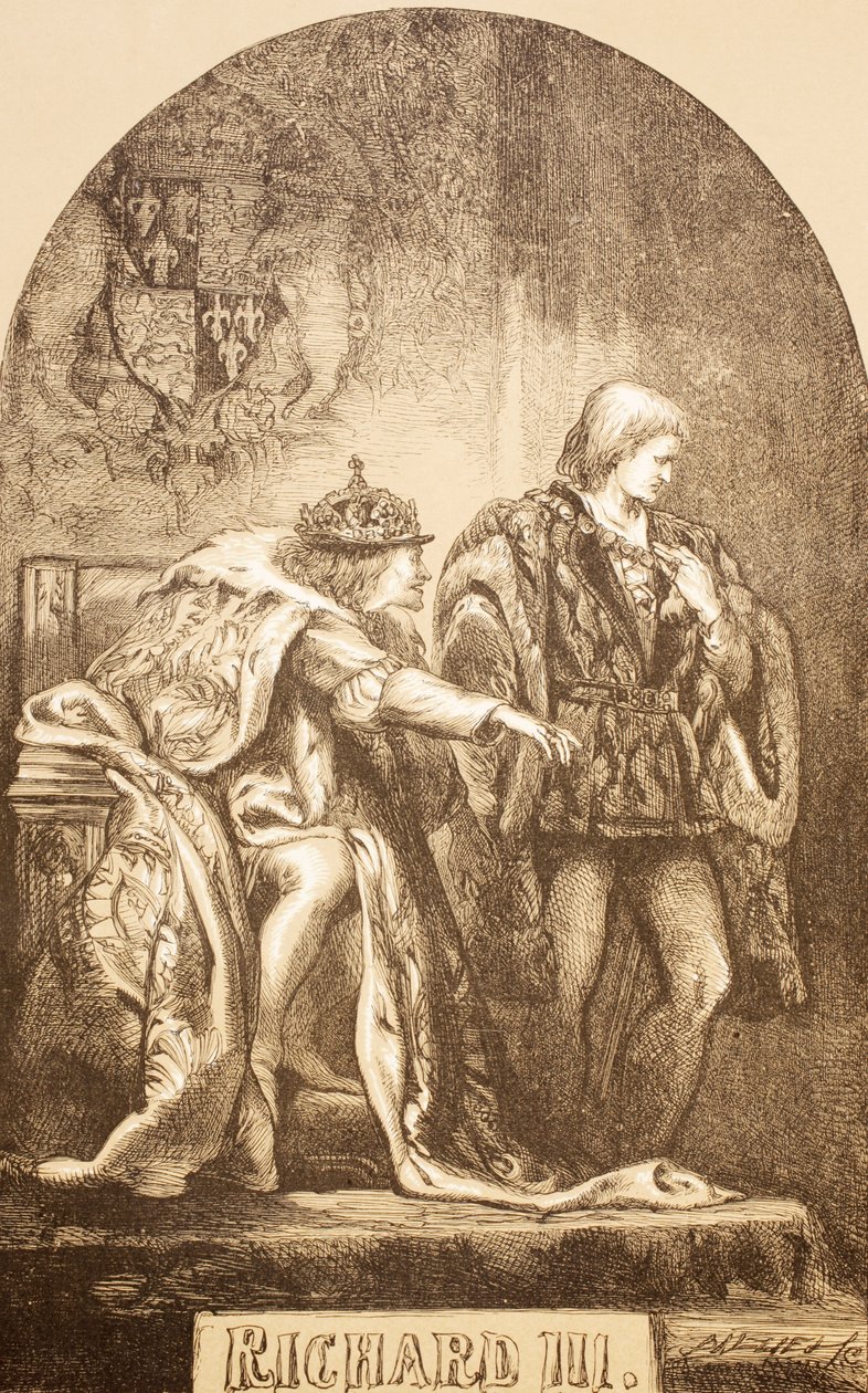 Ricardo III, 1890 (lito) de English School