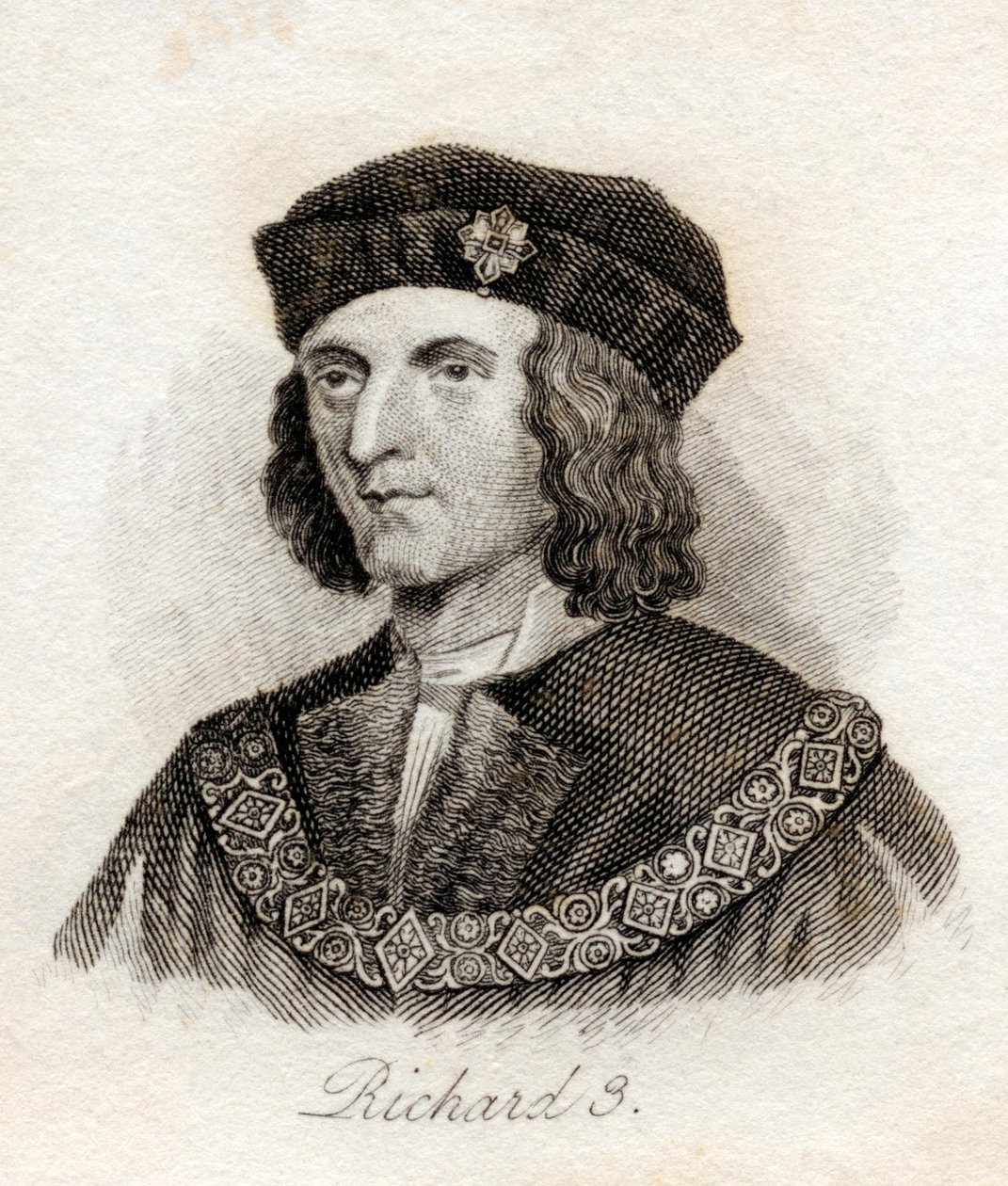 Richard I, do &39;Crabb&39;s Historical Dictionary&39;, publicado em 1825 de English School