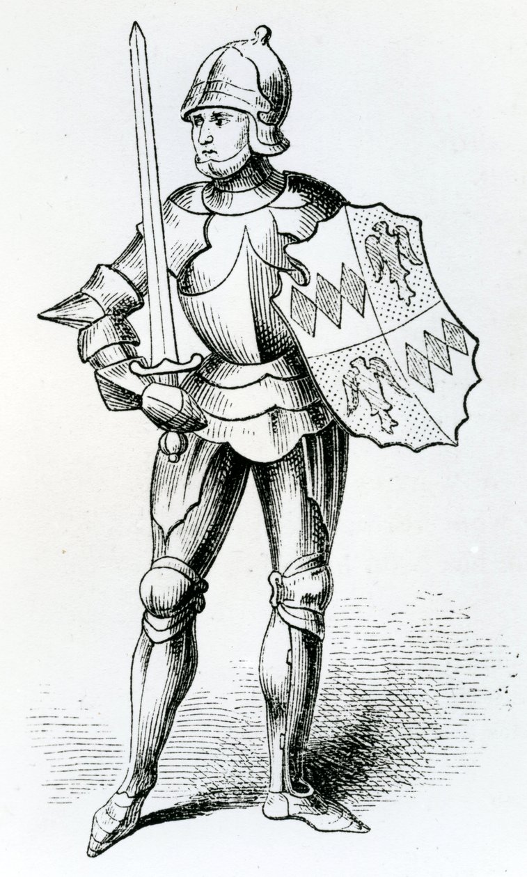 Richard Neville, 16º Conde de Warwick (1420-71) de English School