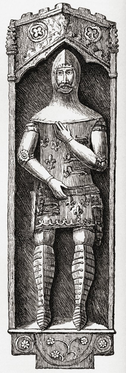 Richard Plantagenet, de &39;Uma Breve História do Povo Inglês&39; por JR Green, publicado em 1893 de English School