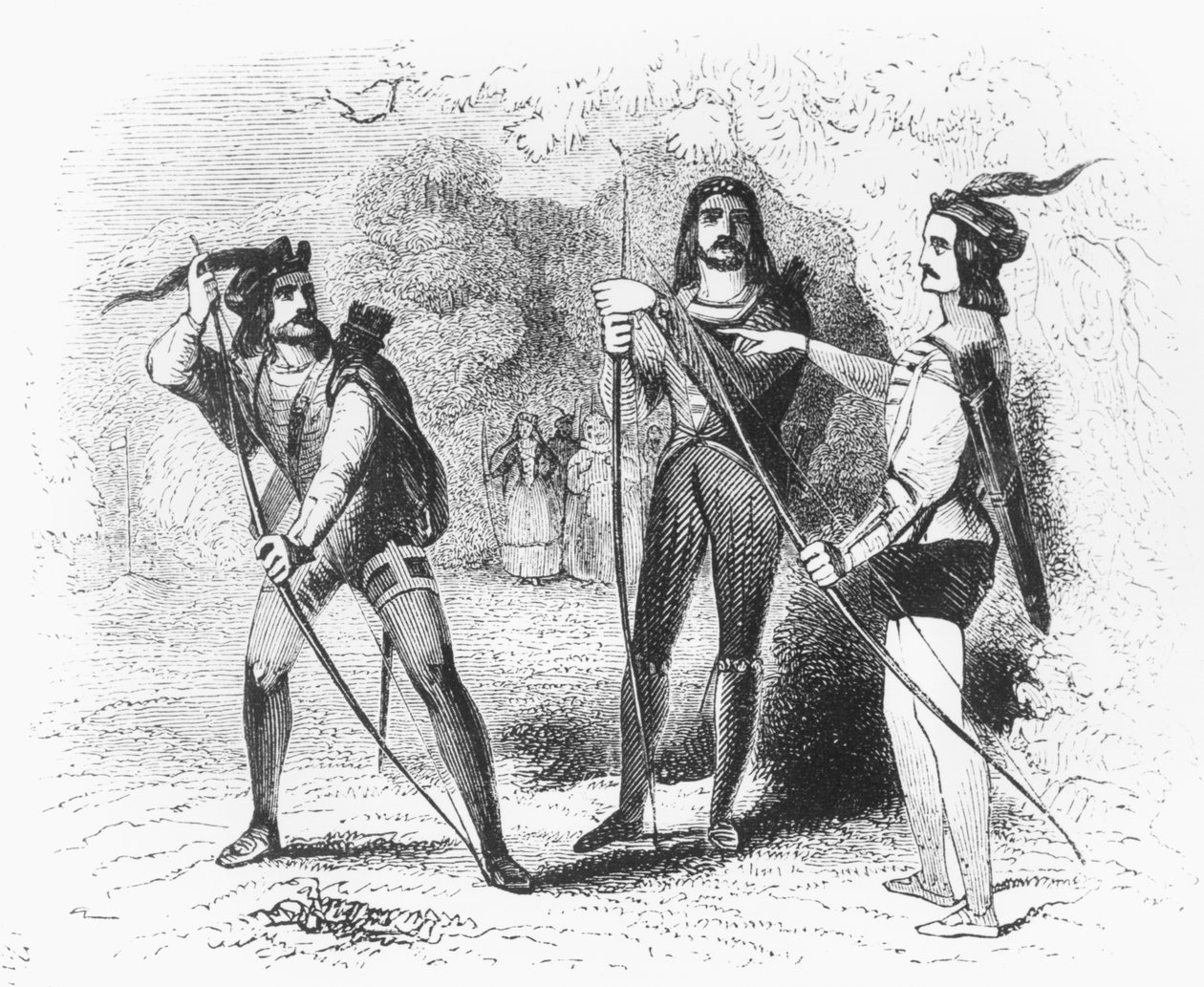 Robin Hood, Scarlet e John de English School