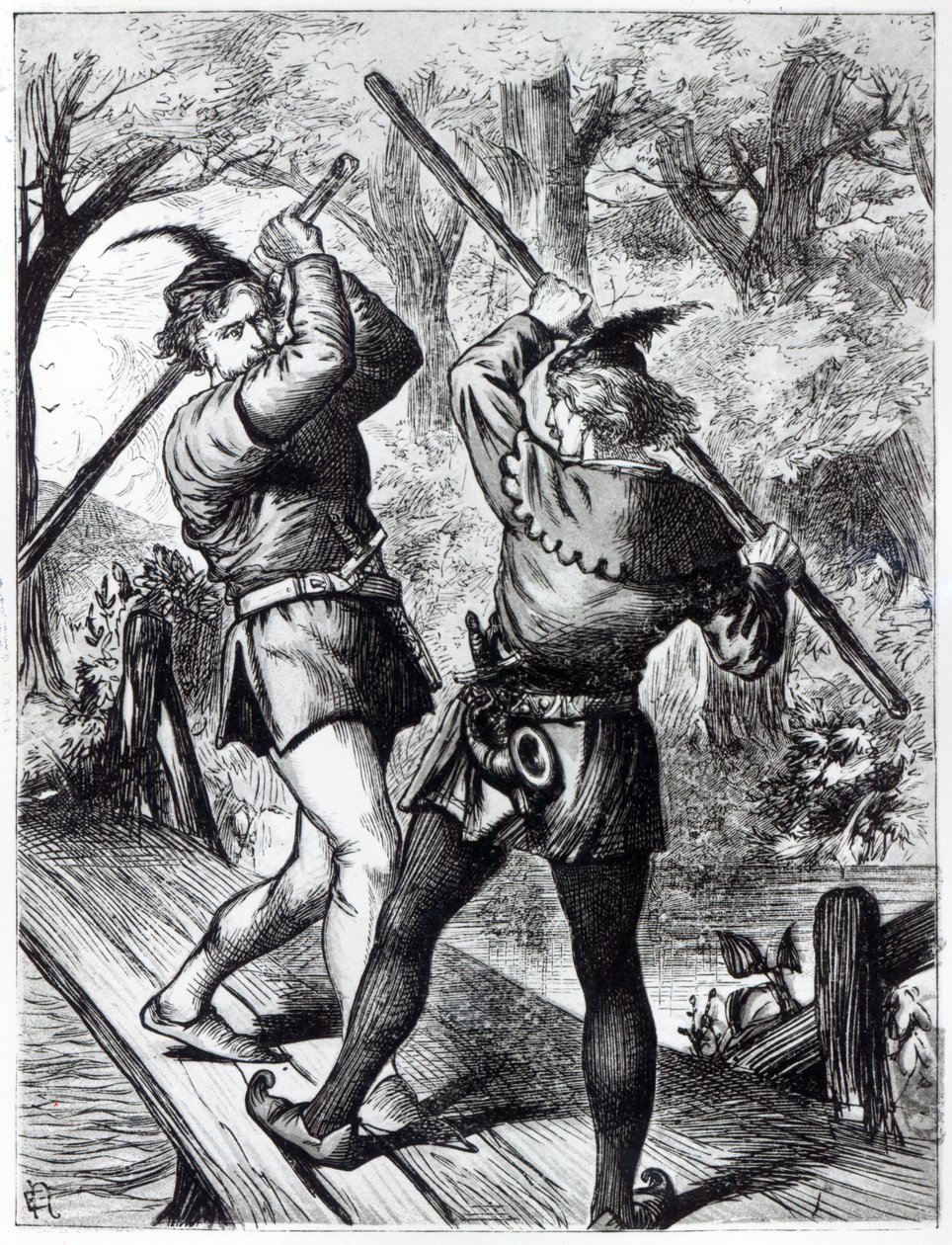 Robin Hood e o pequeno John de English School