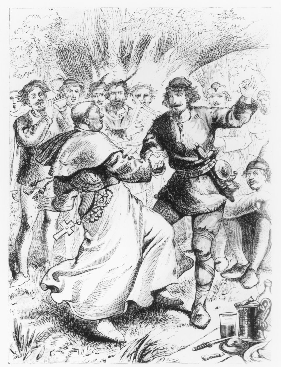Robin Hood e o bispo de English School