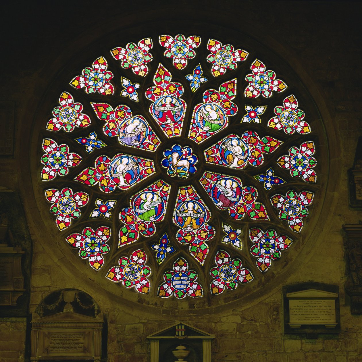Rose window de English School