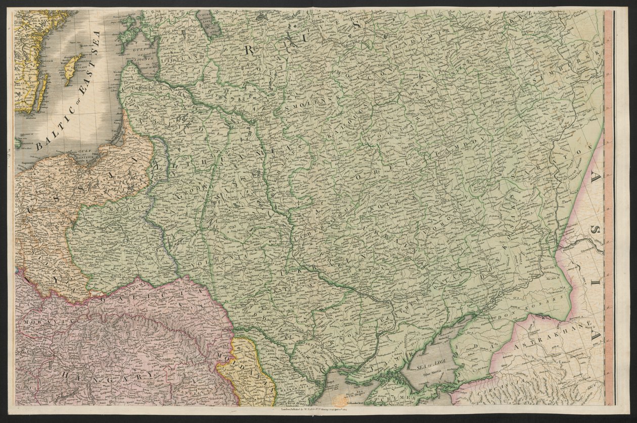 A Rússia, da Europa, descrevendo todas as mudanças de Território, juntamente com os seus desvios nas linhas de fronteira dos seus vários Impérios e Estados, concordou e confirmou pelo tratado definitivo de Paris, 20 de Novembro de 1815, publicado em 1816 ( de English School