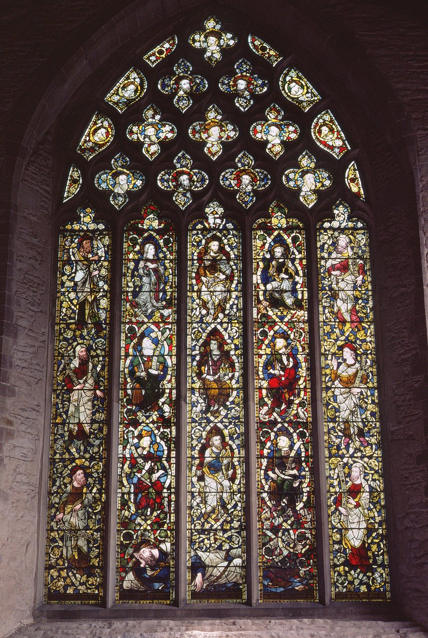 Janela Saint Laurence (vitral) de English School