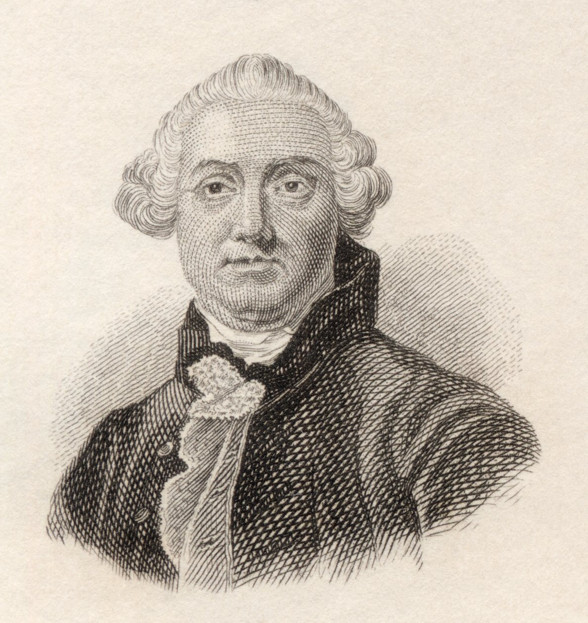 Samuel Foote, do &39;Crabb&39;s Historical Dictionary&39;, publicado em 1825 de English School