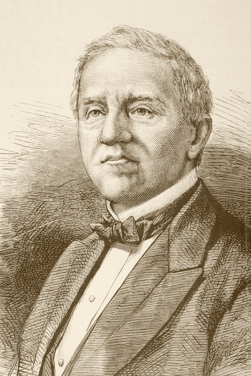 Samuel J. Tilden (litografia) de English School