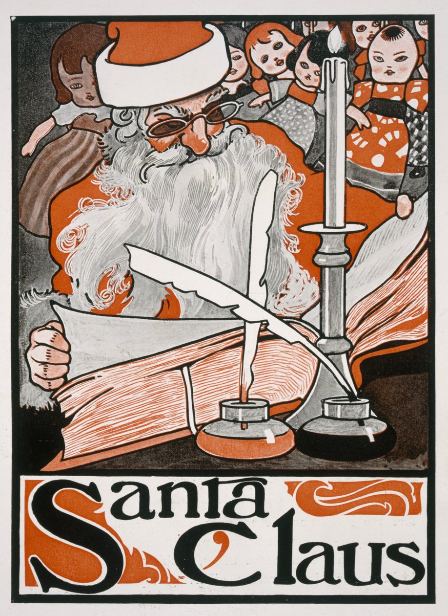 Papai Noel (lito de cor) de English School