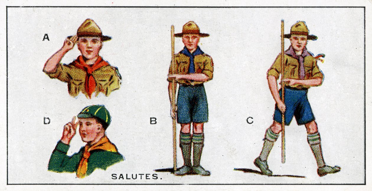 Saudações dos Escoteiros, 1929 de English School