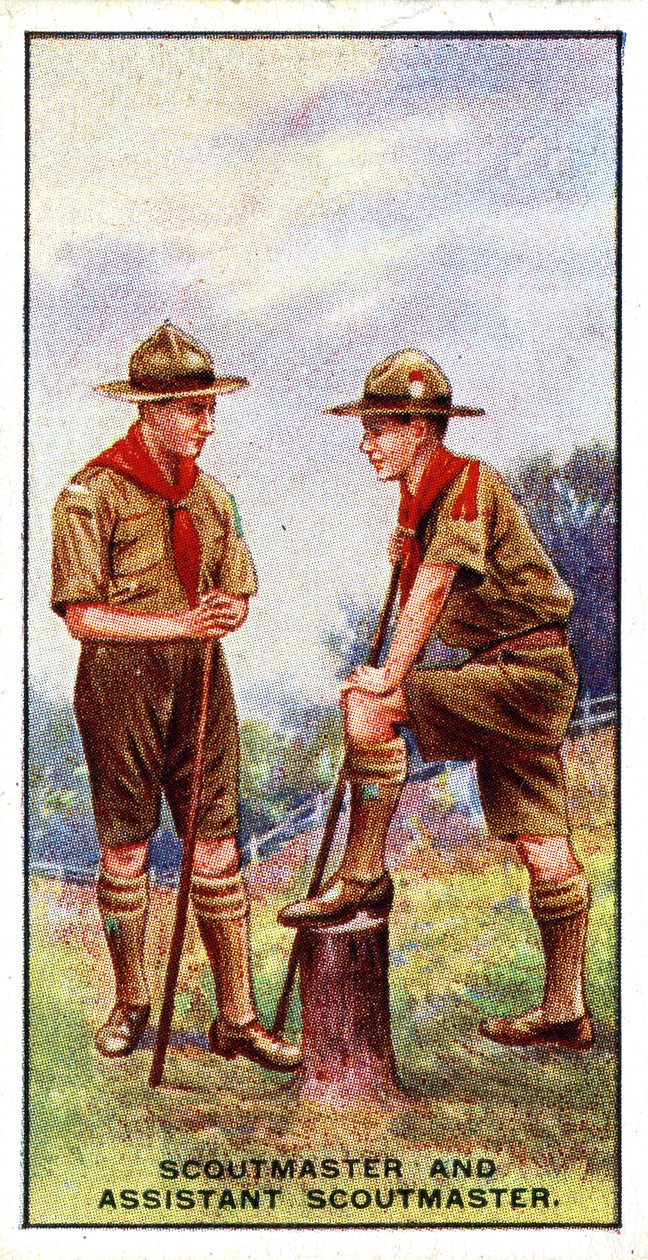 Chefe dos escoteiros e chefe dos escoteiros, 1929 de English School