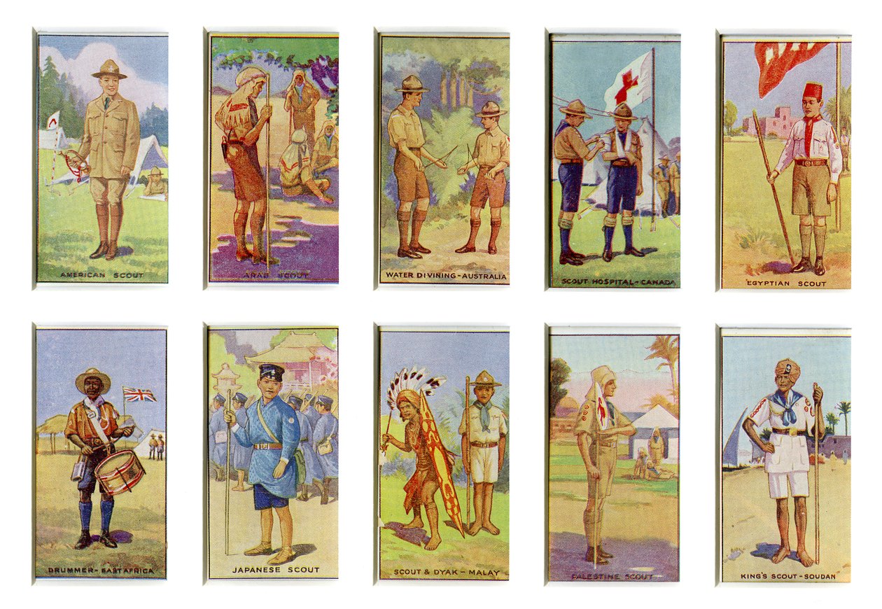 Escoteiros de todo o mundo, 1923 de English School