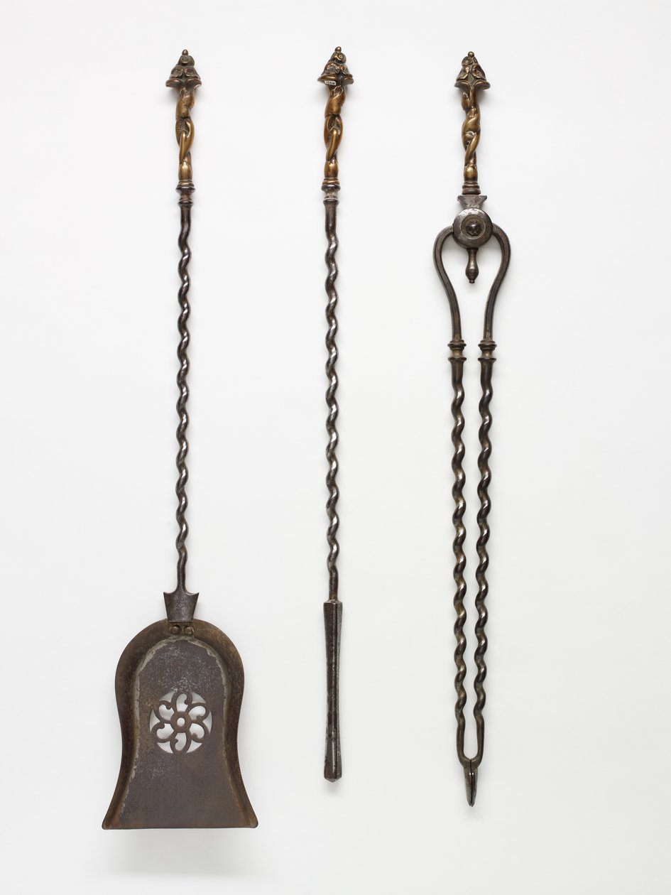 Conjunto de Ferramentas de Incêndio, 1843 (latão) de English School