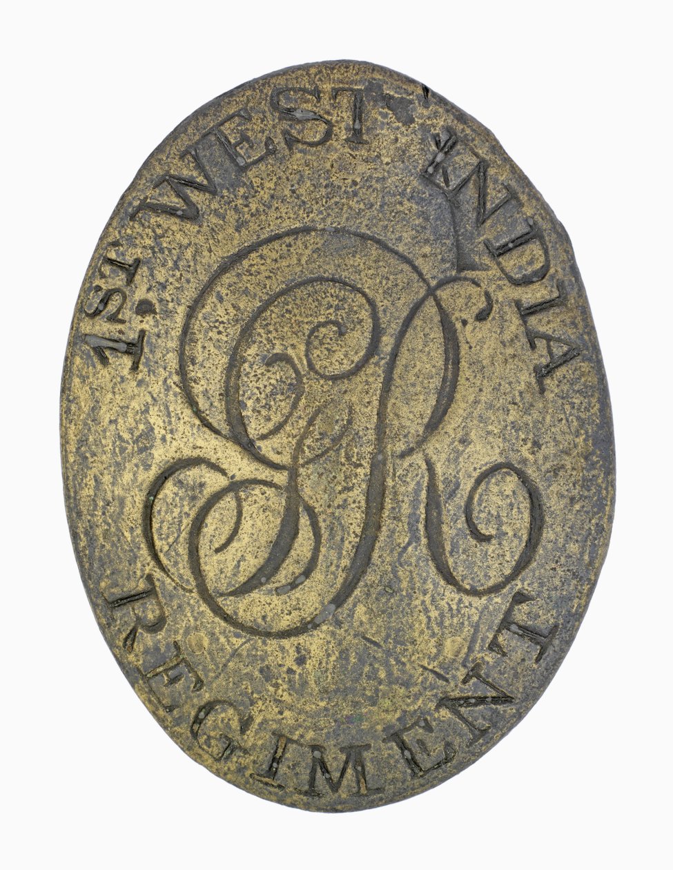 Placa de cinta de ombro de English School