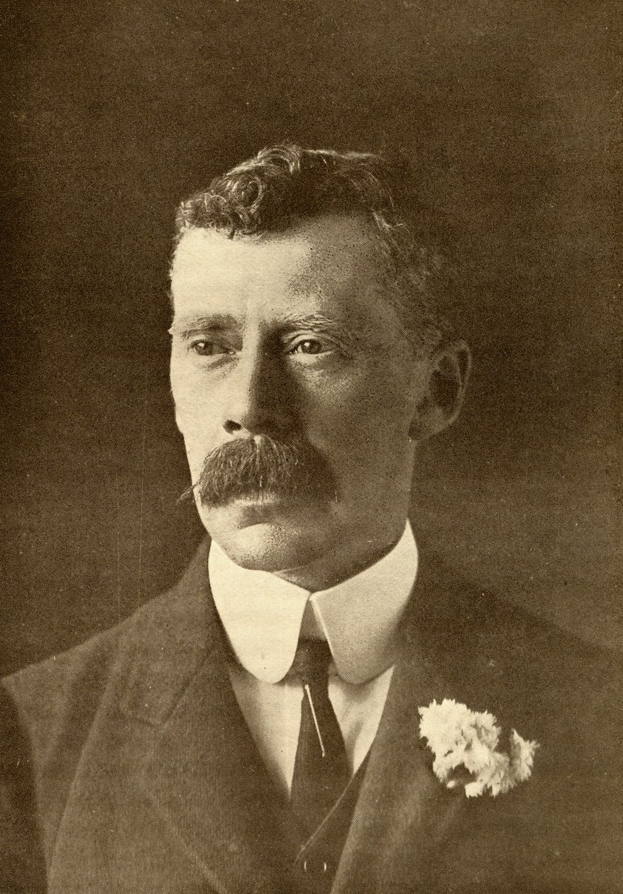 Sir Arthur Thomas Quiller-Sofá (1863-1944) (lito) de English School