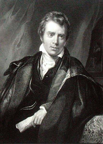 Sir David Wilkie (1785-1841) (gravura) de English School