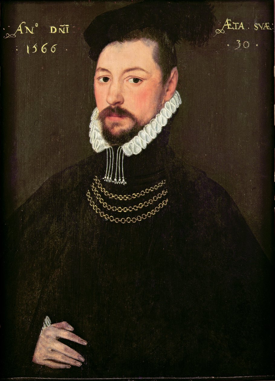 Sir Edmund Huddleston (1536-1606) de English School
