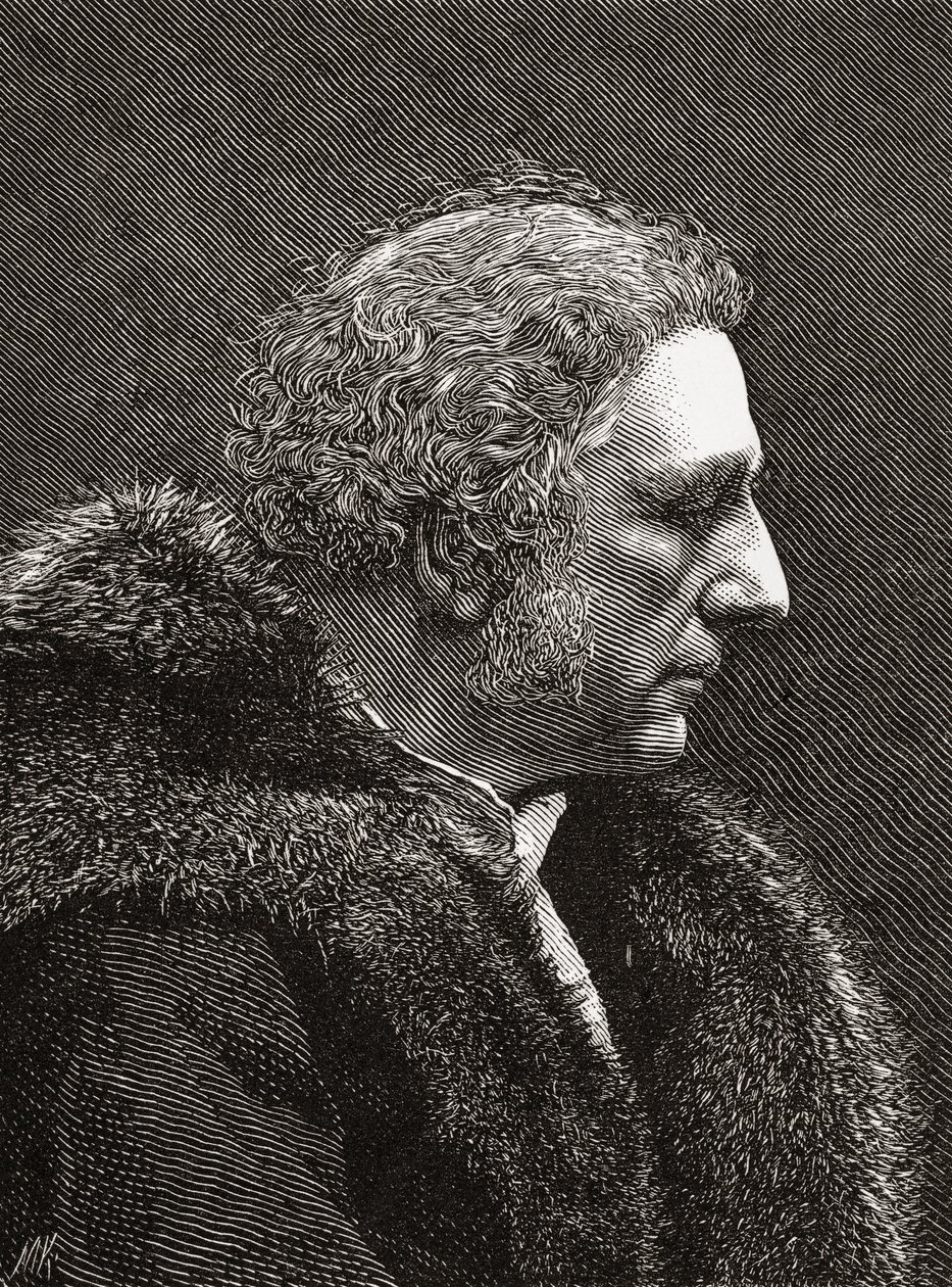 Sir Francis Seymour Haden, da revista de arte, publicado em 1878 de English School
