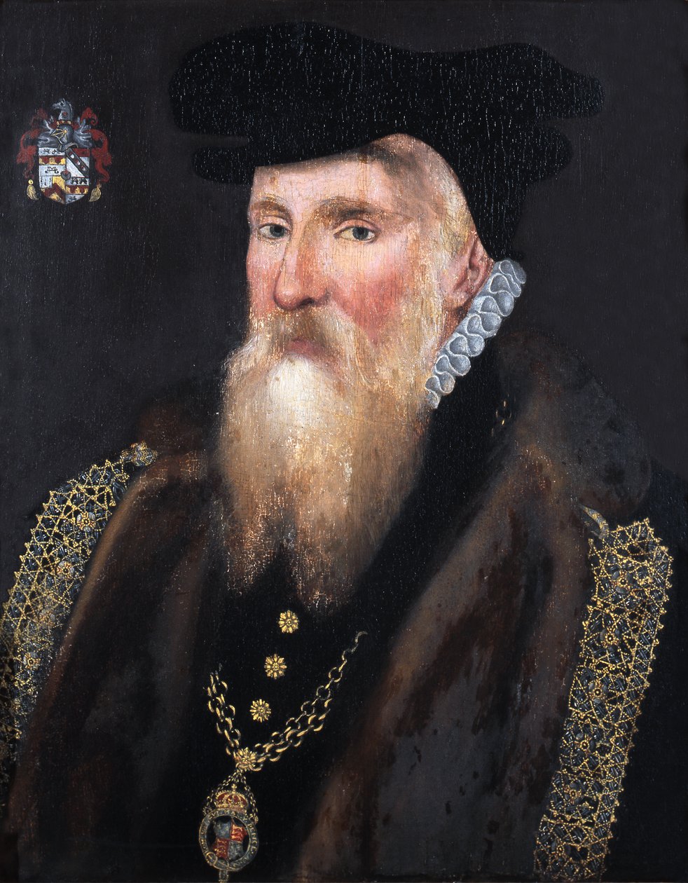 Sir Gilbert Dethick, Rei de Armas da Jarreteira de English School