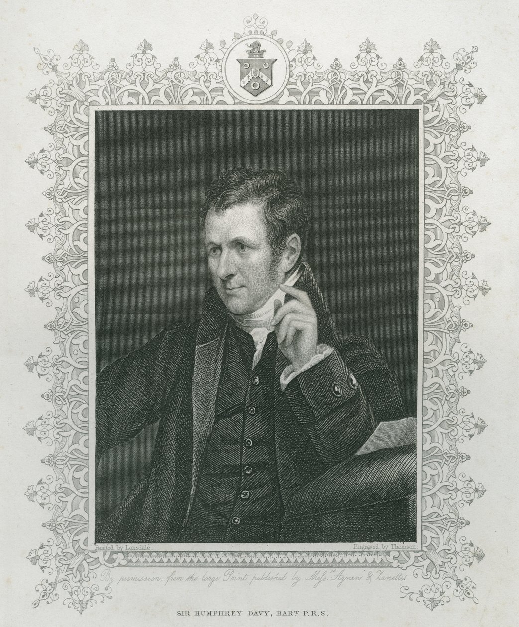 Sir Humphry Davy (1778-1829) de English School