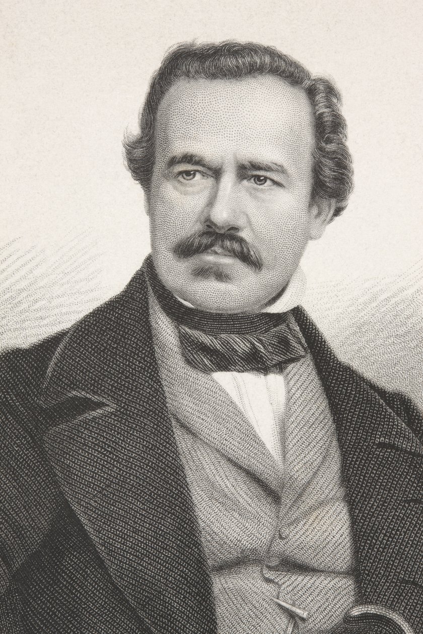 Sir James Outram, da &39;Gallery of Historical Portraits&39;, publicado em 1880 de English School