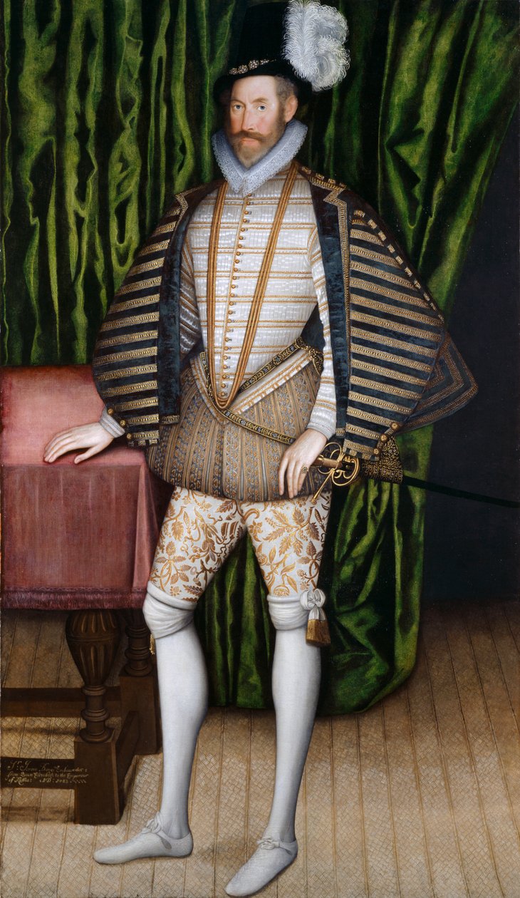 Sir Jerome Bowes (óleo sobre tela) de English School