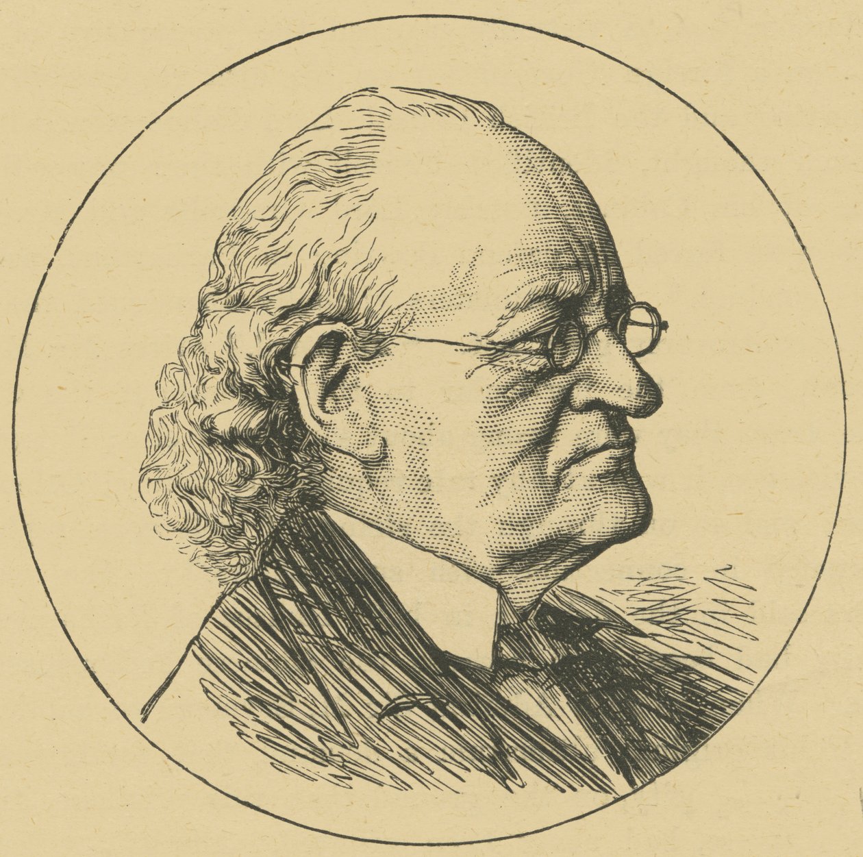 Sir John Bowring (gravura) de English School