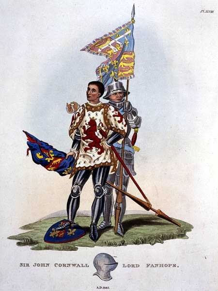 Sir John Cornwall, Lord Fanhope de English School