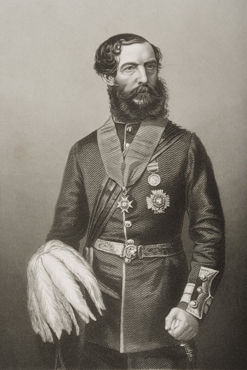 Sir John Eardley Wilmot Inglis (1814-1862) (litro) de English School