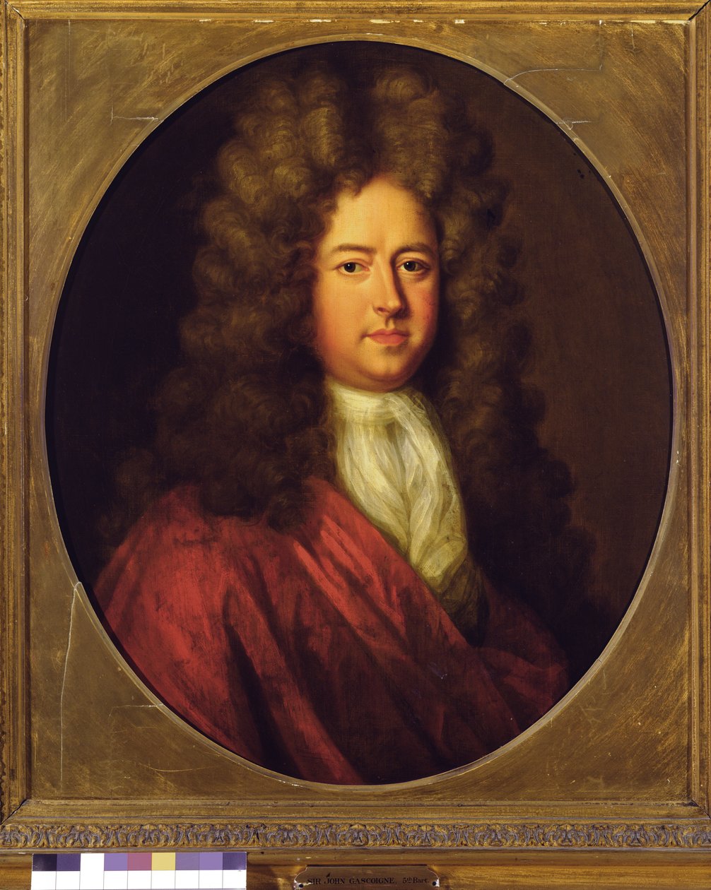 Sir John Gascoigne, 5º Baronete (1661-1728) (óleo sobre tela) de English School