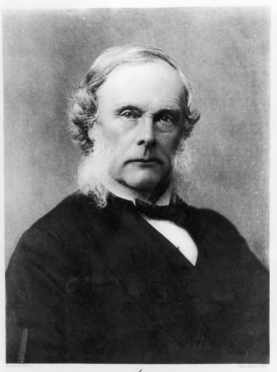 Sir Joseph Lister (1827-1912) gravado por Walker e Boutall de English School