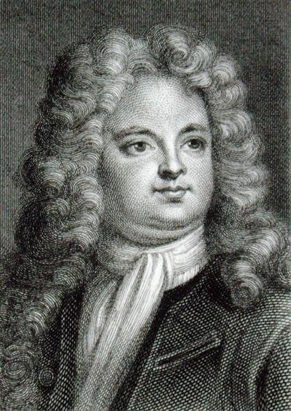 Sir Richard Steele (1672-1729) (gravura) de English School