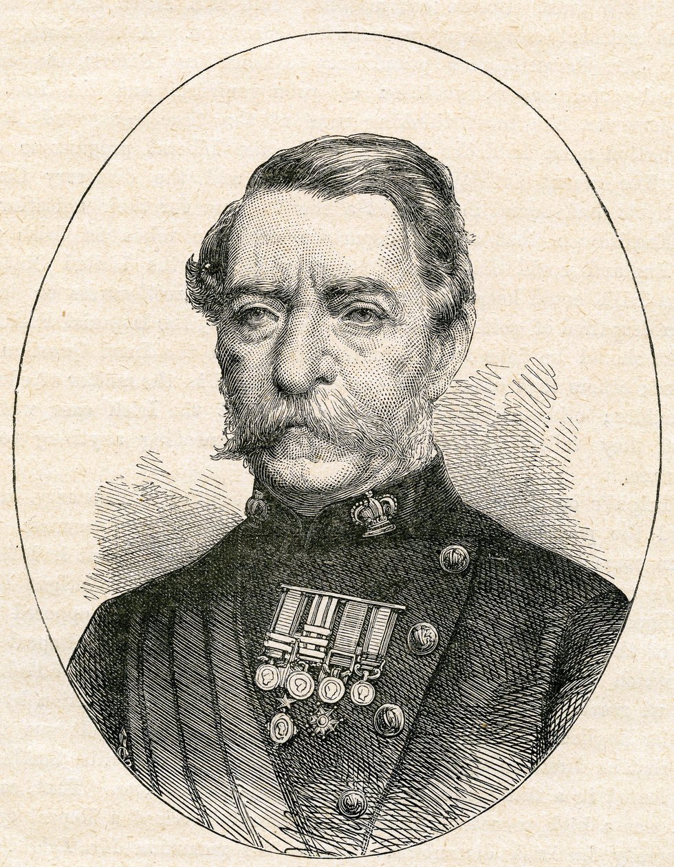 Sir Robert Napier, 1868 de English School