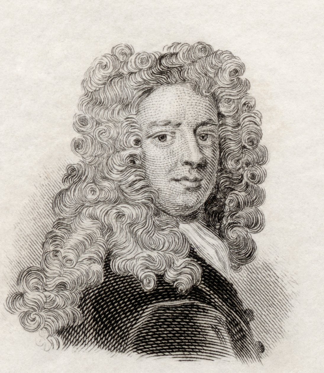 Sir Samuel Garth, do Crabbs Historical Dictionary, publicado em 1825 de English School