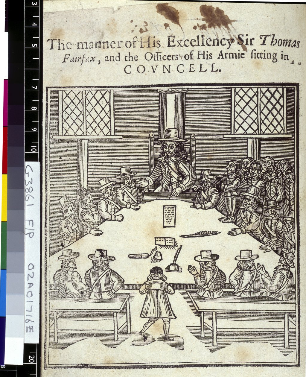 Sir Thomas Fairfax (1612-71) e o Conselho Geral do Exército Parlamentar de English School