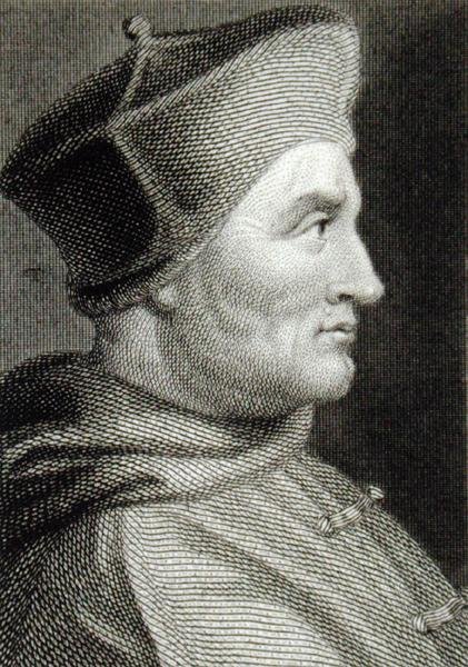 Sir Thomas Wolsey (c.1475-1530) (gravura) de English School