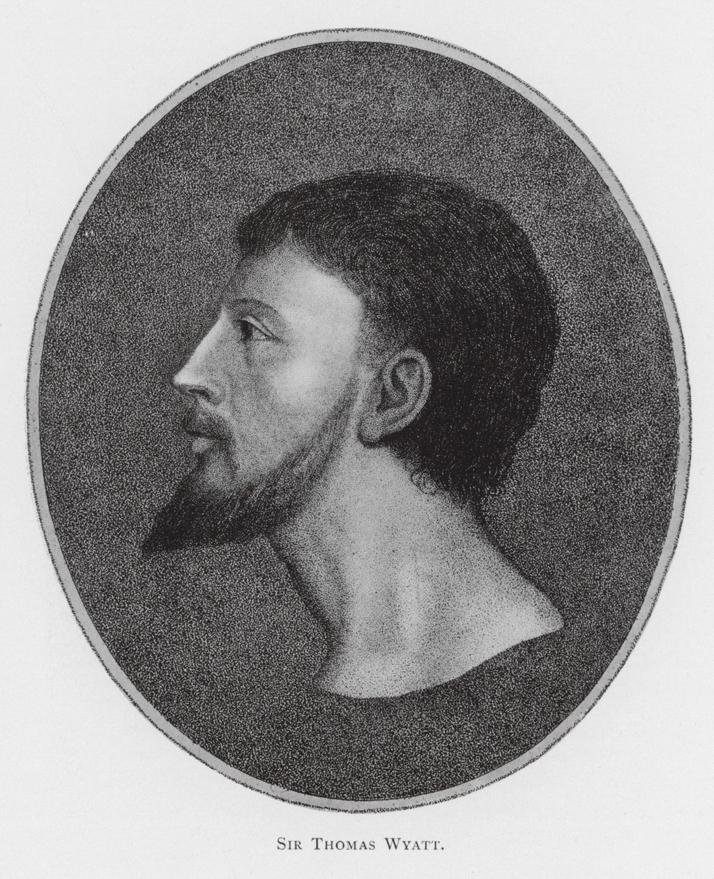 Sir Thomas Wyatt (litografia) de English School