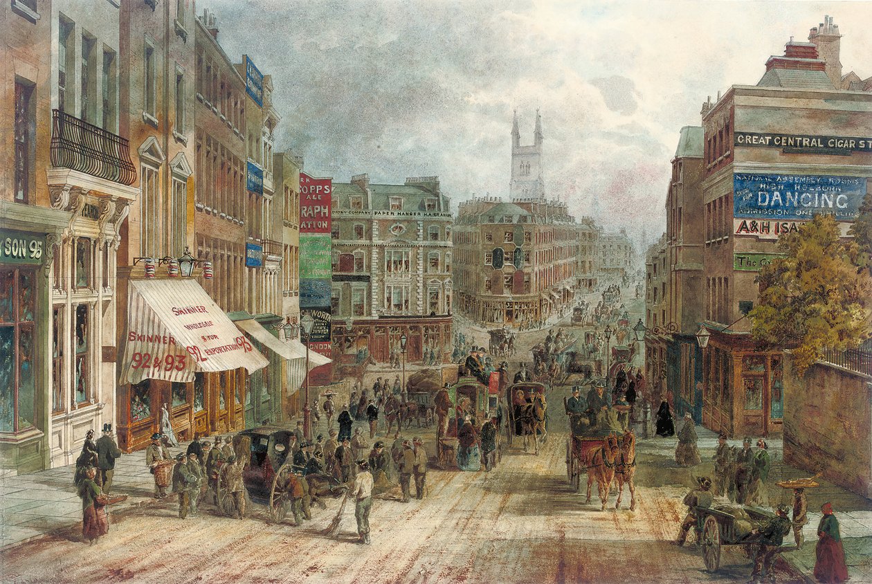 Snow Hill, Holburn, Londres de English School