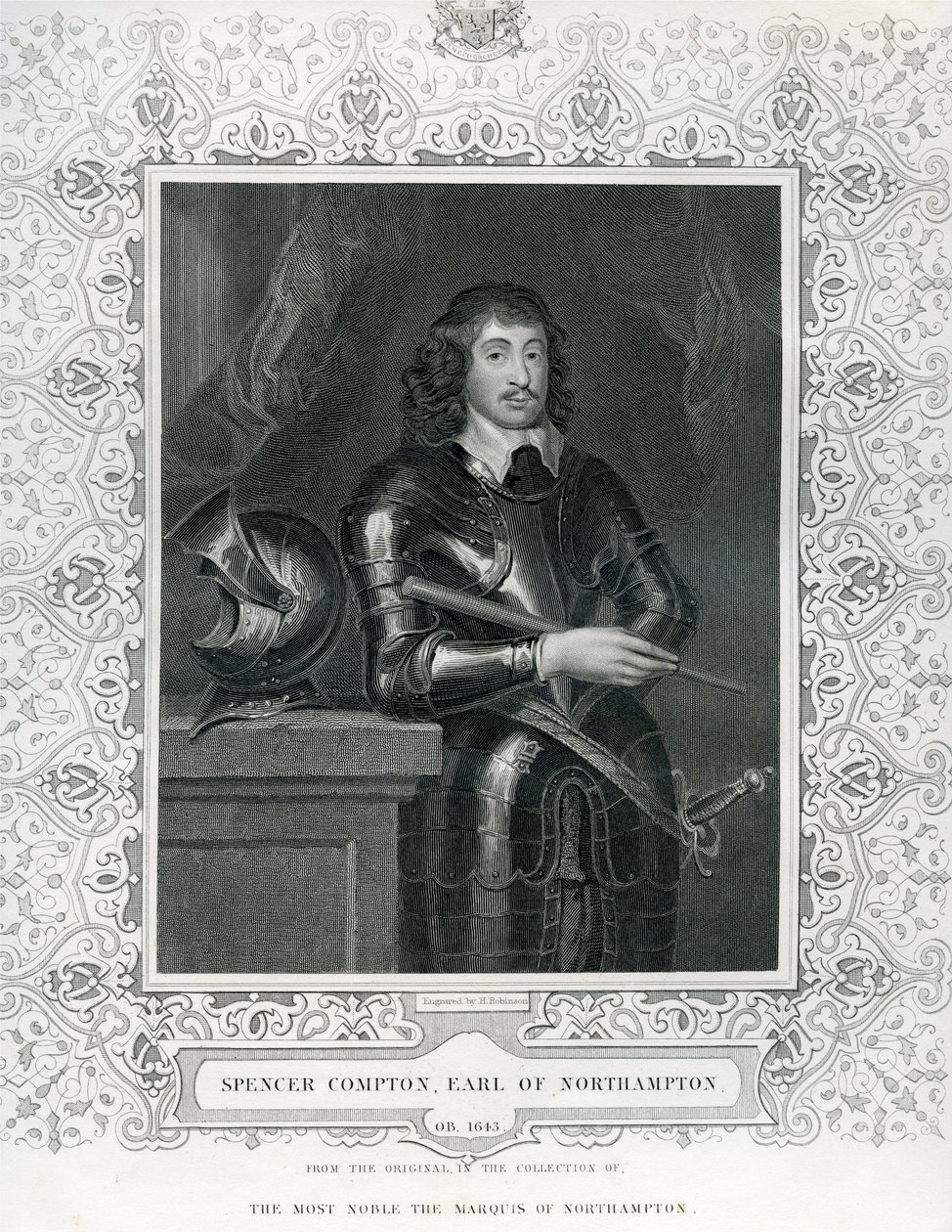 Spencer Compton, 2º Conde de Northampton (1601-43) de English School