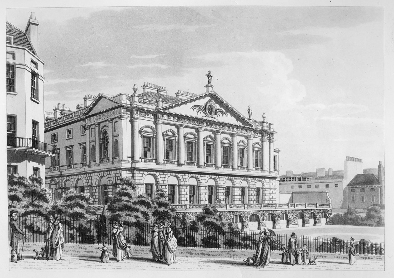 Casa Spencer, 1800 de English School