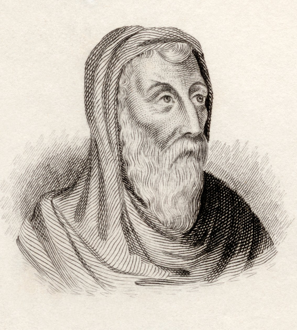 Santo Atanásio de Alexandria, de &39;Crabbes Historical Dictionary&39;, publicado em 1825 de English School