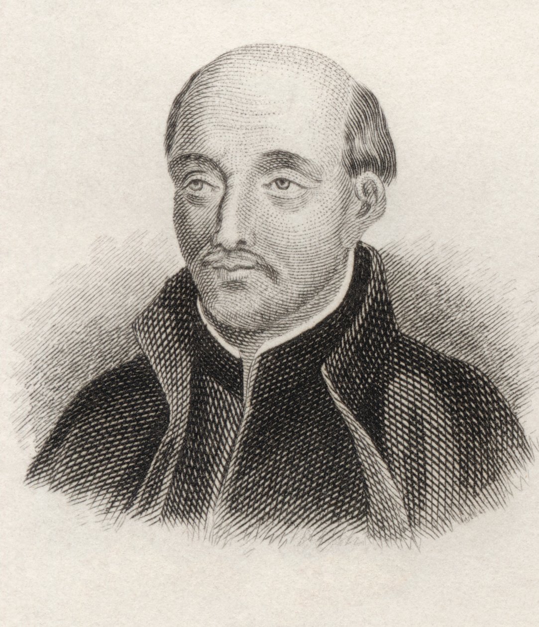 Santo Inácio de Loyola, de &39;Crabbes Historical Dictionary&39;, publicado em 1825 de English School